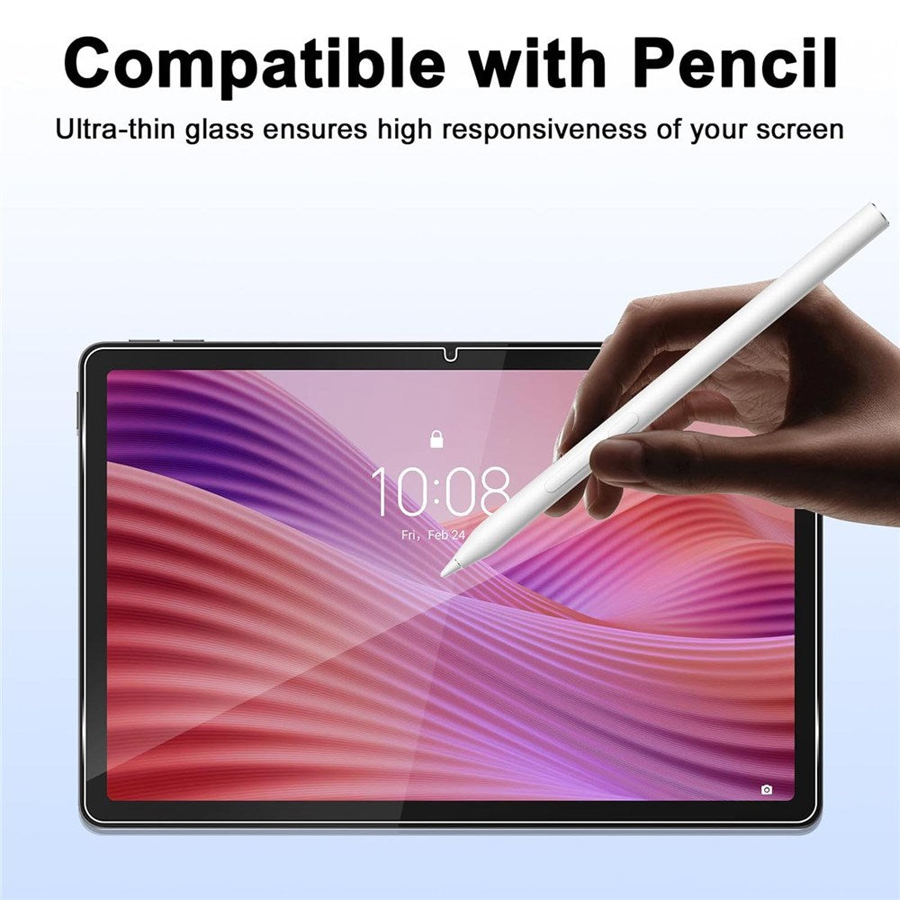 Lenovo Idea Tab 11 EIDERWOOD Flexibel Plast Skal med Skärmskydd - Genomskinlig