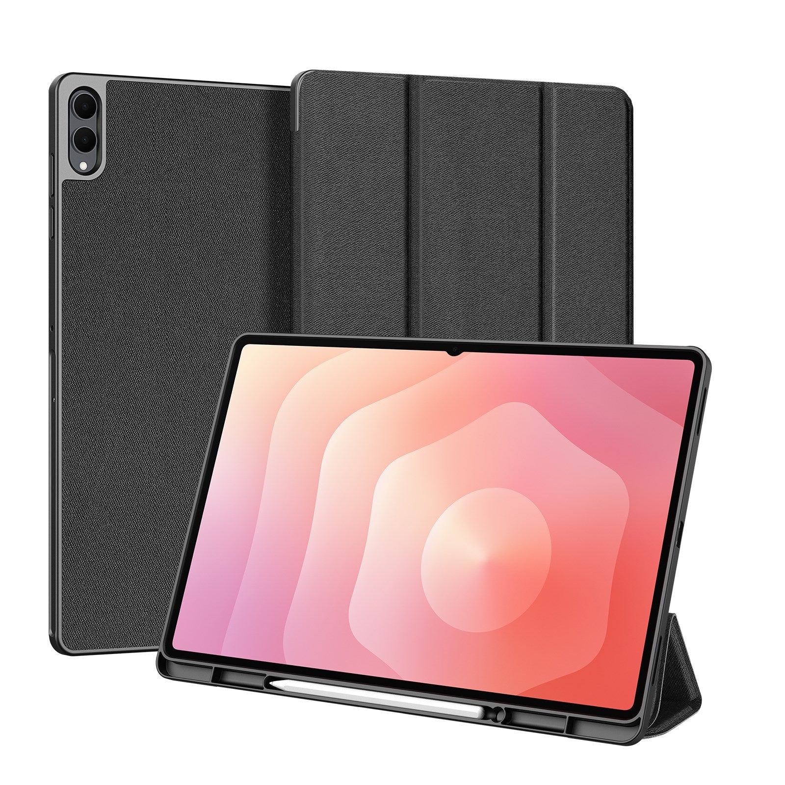 Samsung Galaxy Tab S11 Ultra DUX DUCIS DOMO Series Fodral med Pennhållare - Svart