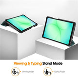 Samsung Galaxy Tab A11 EIDERWOOD Läder Fodral m. Stativfunktion - Grön