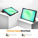 Samsung Galaxy Tab A11 EIDERWOOD Läder Fodral m. Stativfunktion - Rose Gold