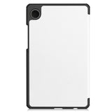 Samsung Galaxy Tab A11 EIDERWOOD Läder Fodral m. Stativfunktion - Vit