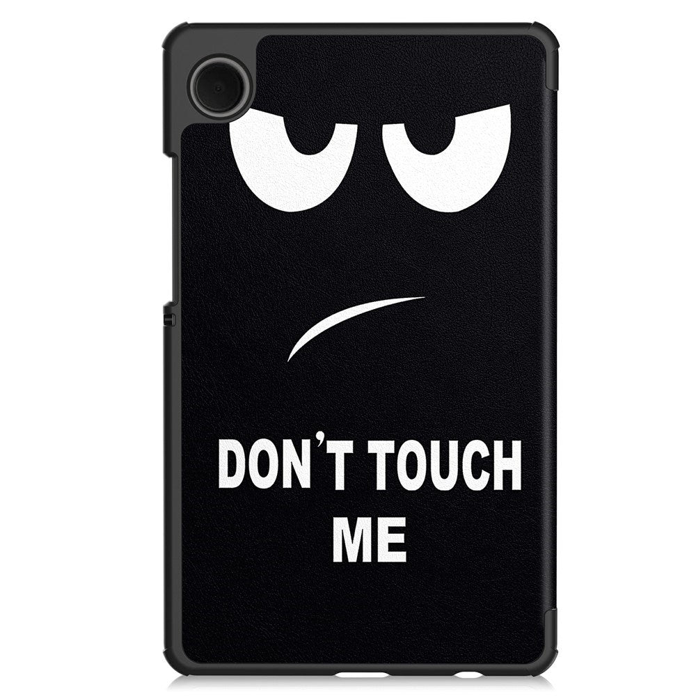 EIDERWOOD Samsung Galaxy Tab A11 Konstläder Fodral med Motiv - "Don't Touch Me"