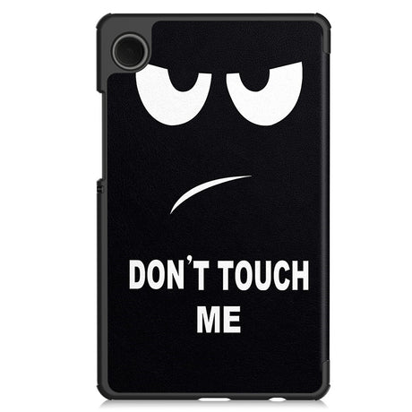 EIDERWOOD Samsung Galaxy Tab A11 Konstläder Fodral med Motiv - "Don't Touch Me"