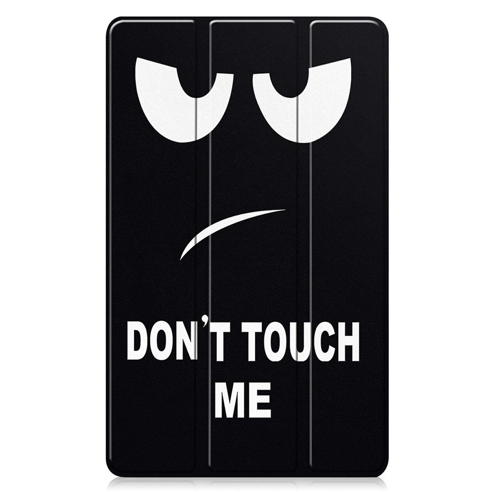 EIDERWOOD Samsung Galaxy Tab A11 Konstläder Fodral med Motiv - "Don't Touch Me"