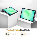 EIDERWOOD Samsung Galaxy Tab A11 Konstläder Fodral med Motiv - Enhörning