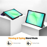 EIDERWOOD Samsung Galaxy Tab A11 Konstläder Fodral med Motiv - Galaksen