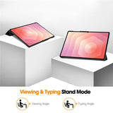 Samsung Galaxy Tab S11 Ultra EIDERWOOD Läder Fodral m. Stativfunktion - Svart