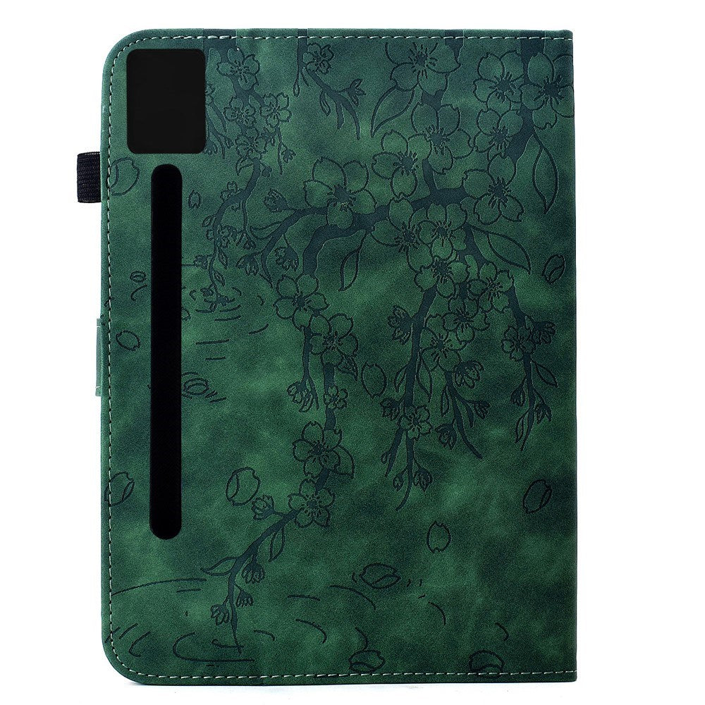 Lenovo Idea Tab Pro / Tab P12 Pro EIDERWOOD Fodral med Blommönster - Grön