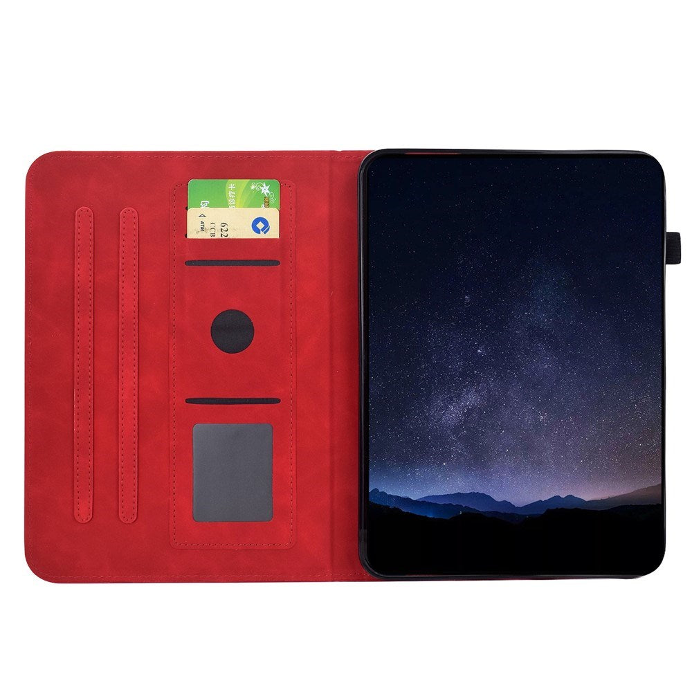 Lenovo Idea Tab Pro / Tab P12 Pro EIDERWOOD Fodral med Blommönster - Röd