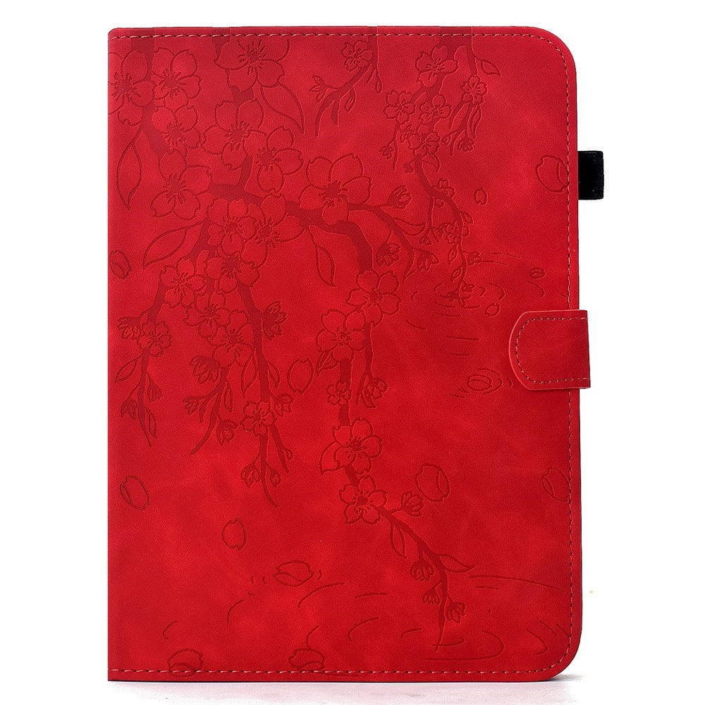 Lenovo Idea Tab Pro / Tab P12 Pro EIDERWOOD Fodral med Blommönster - Röd