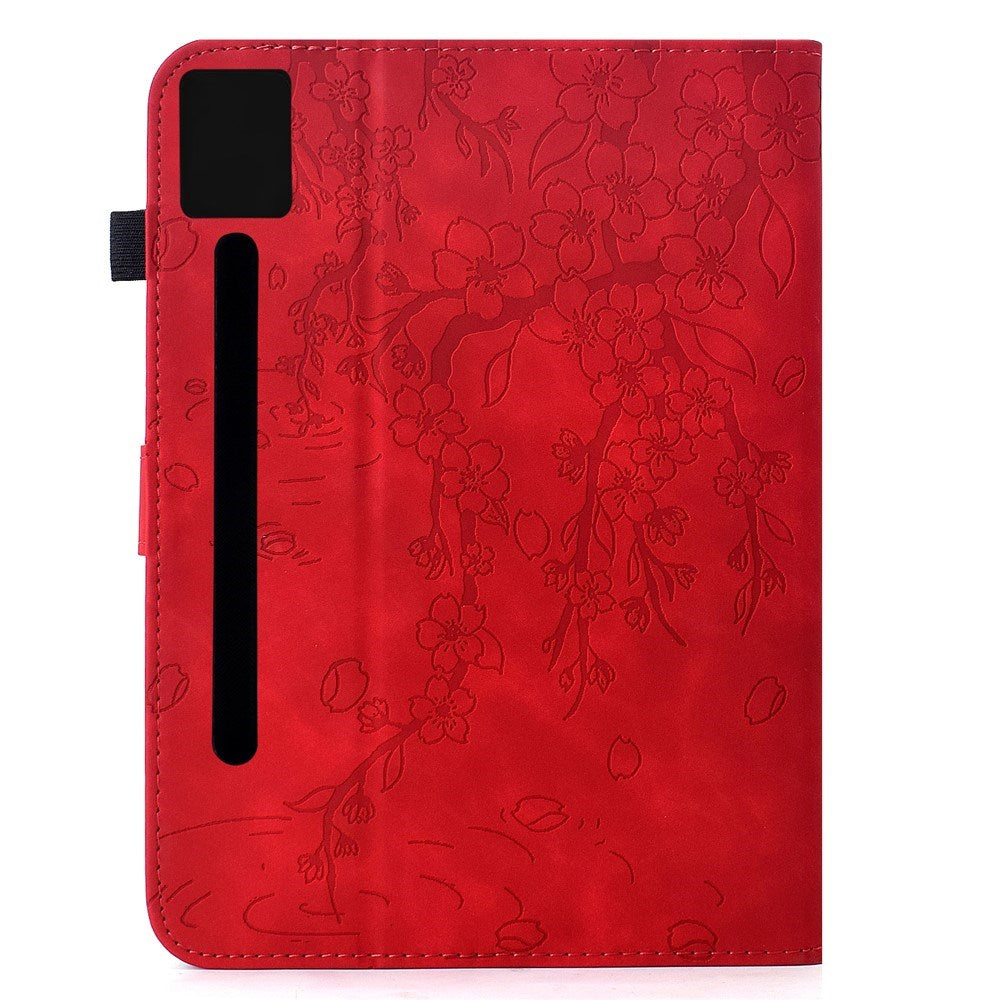 Lenovo Idea Tab Pro / Tab P12 Pro EIDERWOOD Fodral med Blommönster - Röd