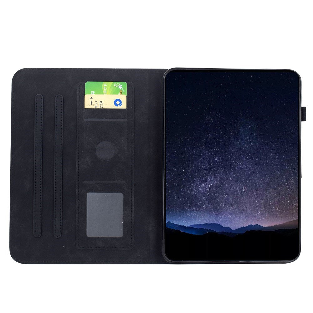 Lenovo Idea Tab Pro / Tab P12 Pro EIDERWOOD Fodral med Blommönster - Svart