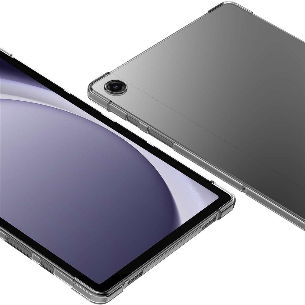 Samsung Galaxy Tab A11+ (Plus) EIDERWOOD Flexibelt Plast Skal inkl. Härdat Glasskydd - Genomskinlig