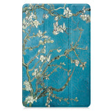 Xiaomi Redmi Pad 2 Pro EIDERWOOD Konstläder Fodral med Motiv - Blommor