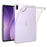 Oppo Pad 5 EIDERWOOD Flexibelt Plast Skal m. Stötabsorberande Hörn - Genomskinlig