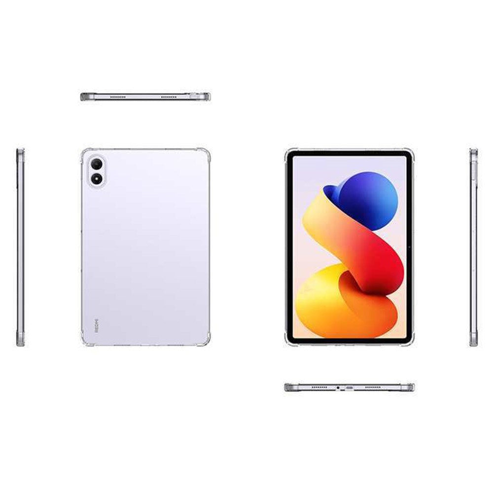 Xiaomi Redmi Pad 2 Pro EIDERWOOD Flexibelt Plast Skal m. Förstärkta Hörn – Genomskinlig