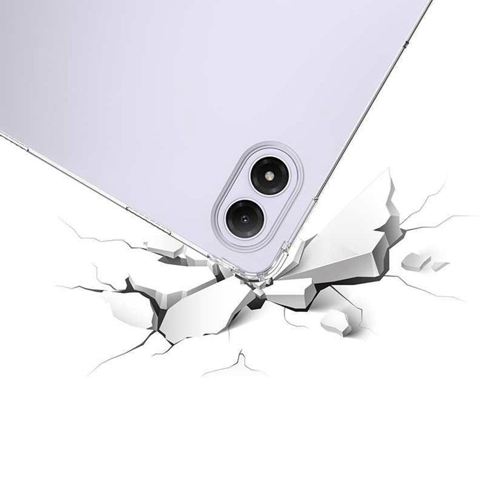 Xiaomi Redmi Pad 2 Pro EIDERWOOD Flexibelt Plast Skal m. Förstärkta Hörn – Genomskinlig