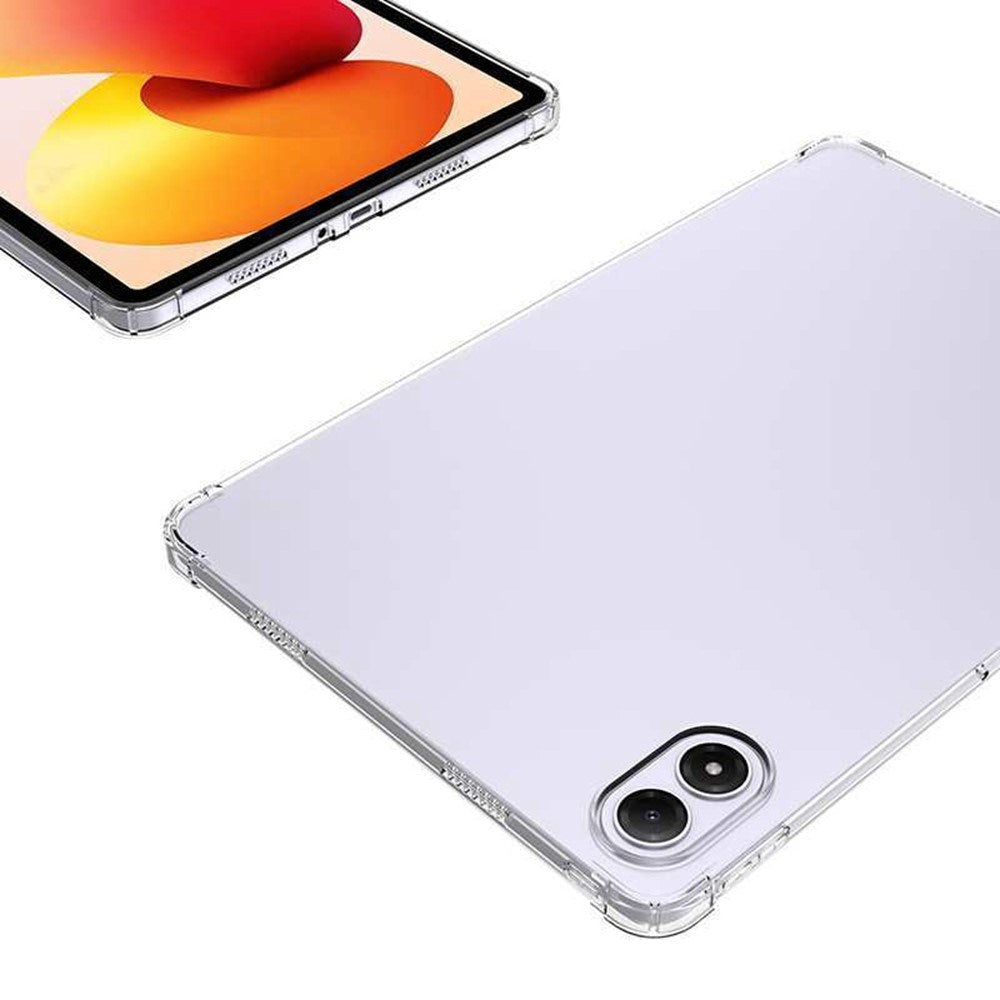 Xiaomi Redmi Pad 2 Pro EIDERWOOD Flexibelt Plast Skal m. Förstärkta Hörn – Genomskinlig