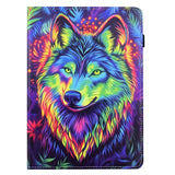 Lenovo Idea Tab Pro / Tab P12 Pro EIDERWOOD Färgglatt Fodral med Motiv - Varg
