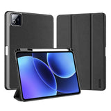 Xiaomi Pad 8 / 8 Pro / 7 / 7 Pro DUX DUCIS Tri-Fold Konstläder Fodral - Svart