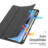 Xiaomi Pad 8 / 8 Pro / 7 / 7 Pro DUX DUCIS Tri-Fold Konstläder Fodral - Svart