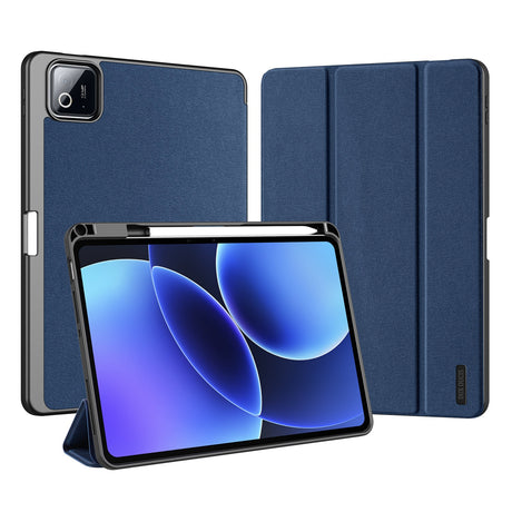 Xiaomi Pad 8 / 8 Pro / 7 / 7 Pro DUX DUCIS Tri-Fold Konstläder Fodral - Blå