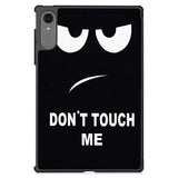 Lenovo Idea Tab Pro Gen2 13" EDIERWOOD Konstläder Fodral med Stativfunktion – "Don't Touch Me"