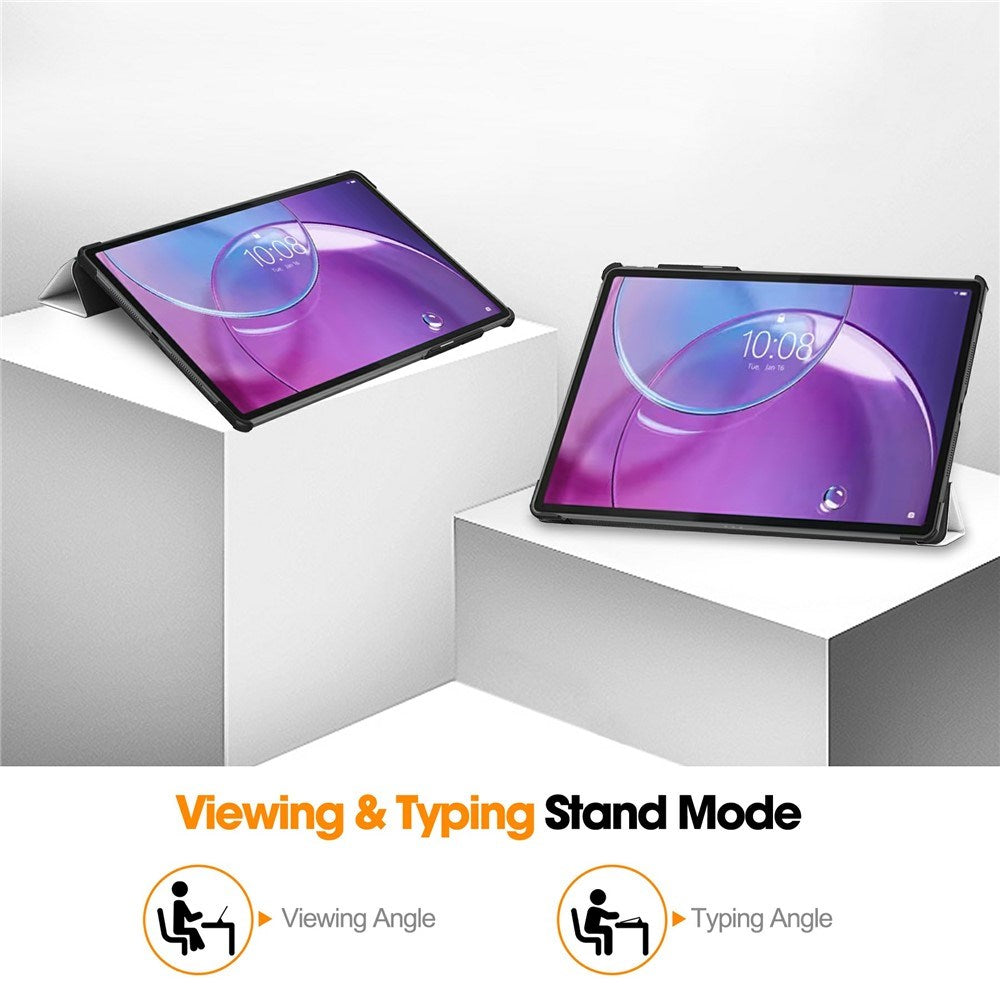 Lenovo Idea Tab Pro Gen2 13" EDIERWOOD Konstläder Fodral med Stativfunktion – Sovende Kat