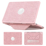 MacBook Neo 13 A18 Pro (2026) EIDERWOOD Fodral med Logotyputskärning & Stativfunktion - Vit