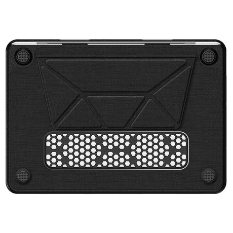 MacBook Neo 13 A18 Pro (2026) EIDERWOOD Fodral med Logotyputskärning & Stativfunktion - Svart