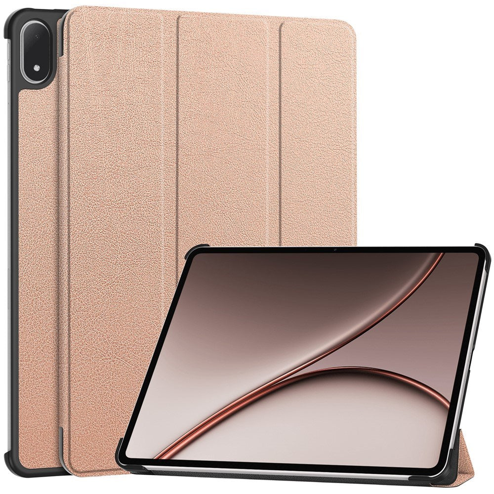OnePlus Pad 4 EIDERWOOD Fodral i Konstläder - Rose Gold