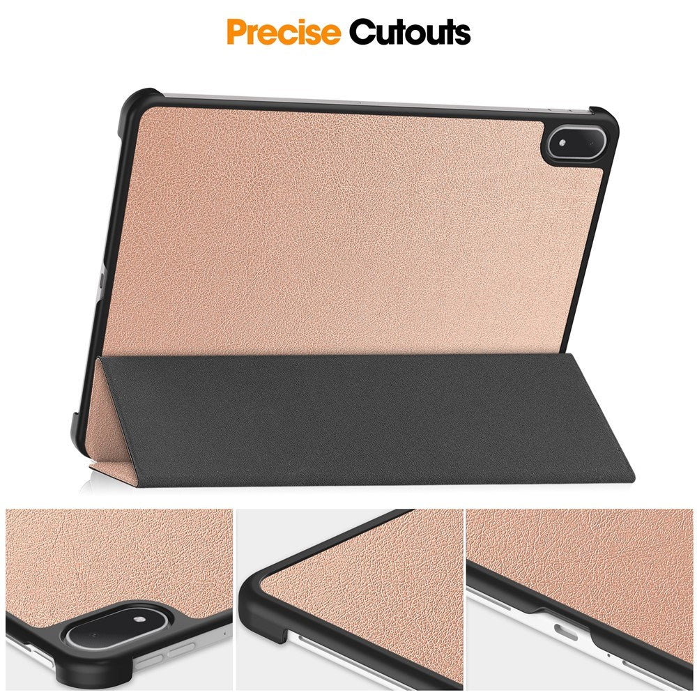OnePlus Pad 4 EIDERWOOD Fodral i Konstläder - Rose Gold