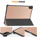 OnePlus Pad 4 EIDERWOOD Fodral i Konstläder - Rose Gold