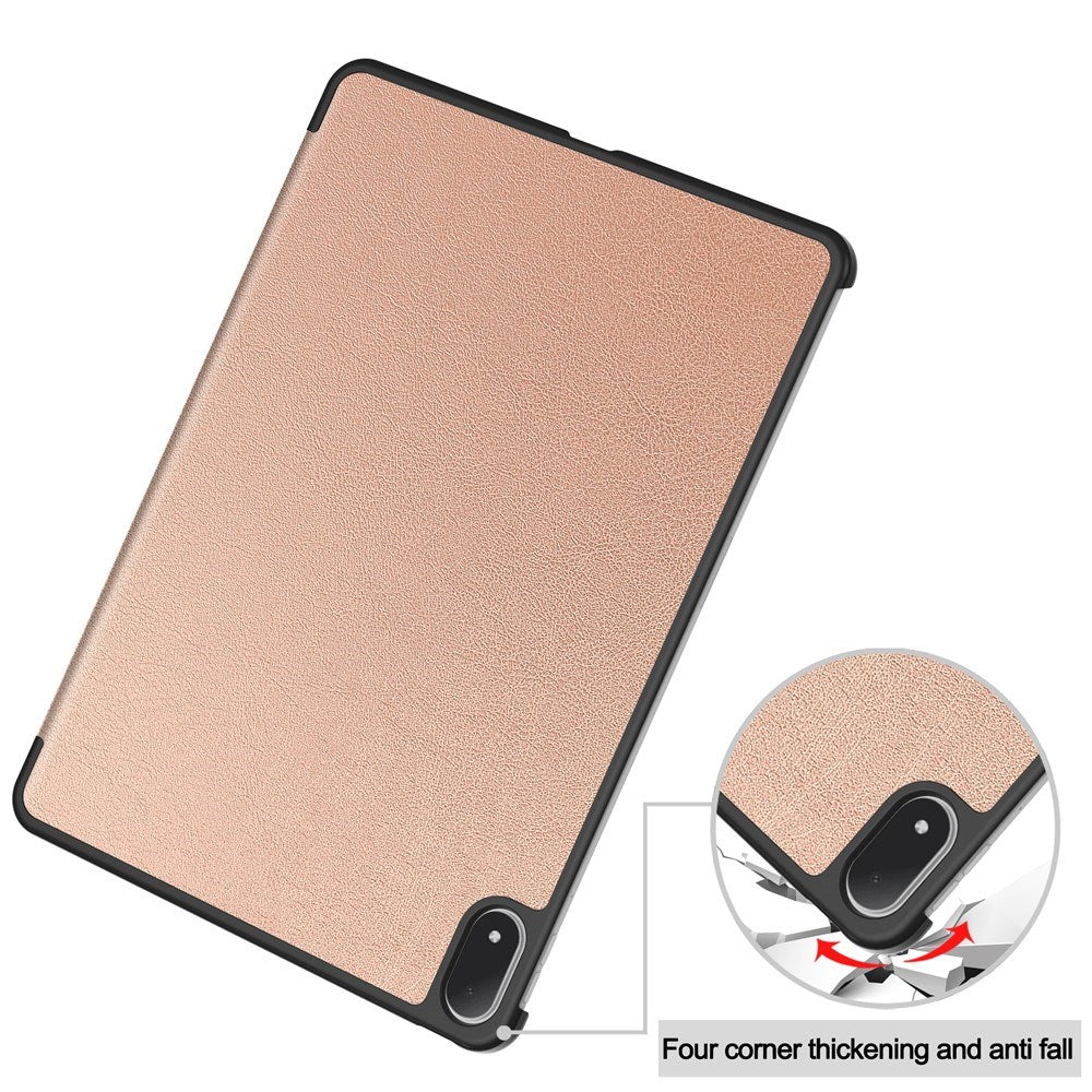 OnePlus Pad 4 EIDERWOOD Fodral i Konstläder - Rose Gold