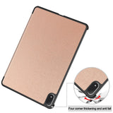 OnePlus Pad 4 EIDERWOOD Fodral i Konstläder - Rose Gold