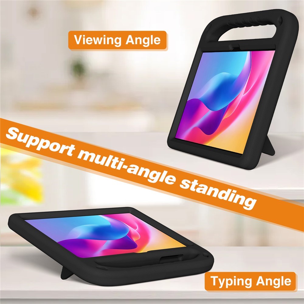 TCL Tab 10L Gen 4 EIDERWOOD Barn Skal m. Handtag & Ställ - Svart