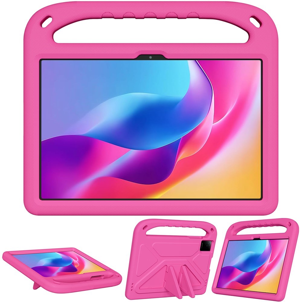 TCL Tab 10L Gen 4 EIDERWOOD Barn Skal m. Handtag & Ställ - Rosa