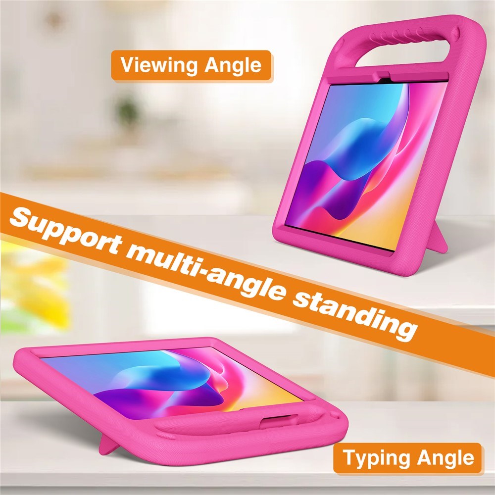 TCL Tab 10L Gen 4 EIDERWOOD Barn Skal m. Handtag & Ställ - Rosa
