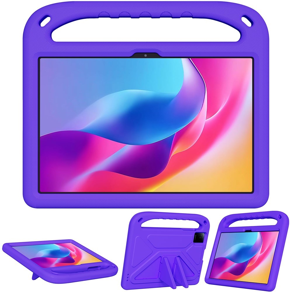 TCL Tab 10L Gen 4 EIDERWOOD Barn Skal m. Handtag & Ställ - Lila
