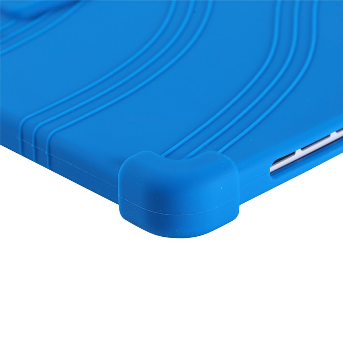 Lenovo Yoga Tab Plus Gen 2 13" EIDERWOOD Robust Silikon Skal m. Justerbart Kickstand & Stötdämpande Hörn - Blå