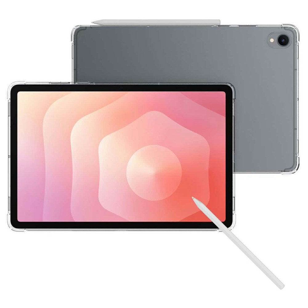 Samsung Galaxy Tab S12+ (Plus) EIDERWOOD Stötdämpande Plastskal - Genomskinlig