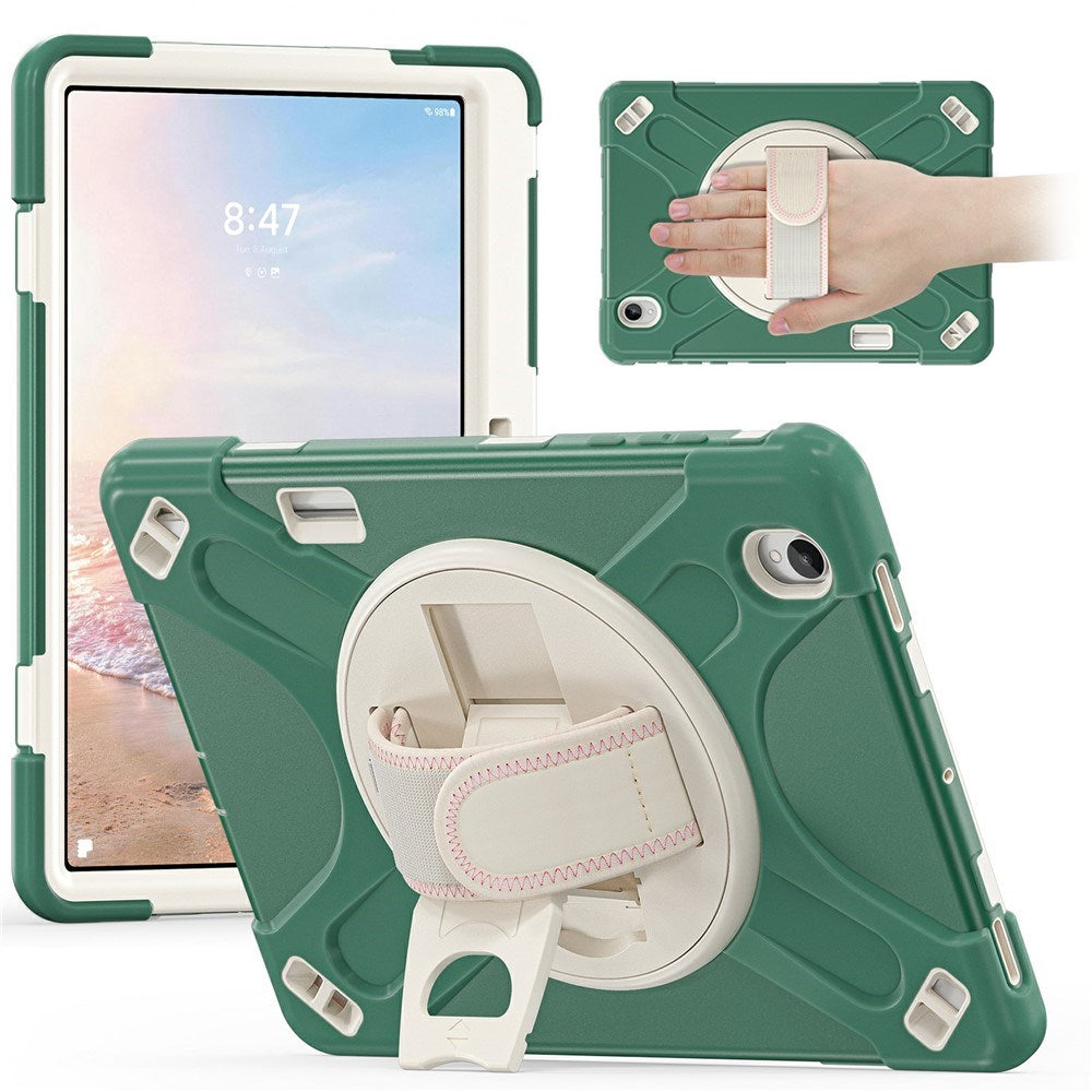 Samsung Galaxy Tab S12+ (Plus) EIDERWOOD Hybrid Hantverkare Skal m. Stöd - Grön