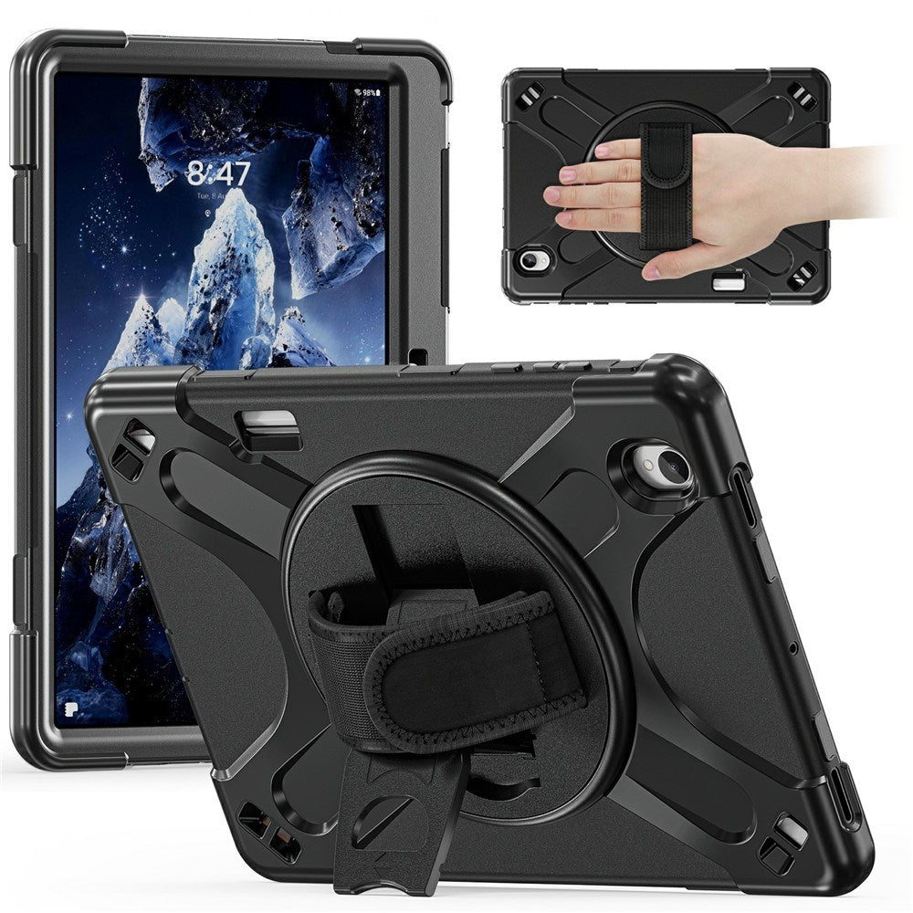 Samsung Galaxy Tab S12+ (Plus) EIDERWOOD Hybrid Hantverkare Skal m. Stöd - Svart