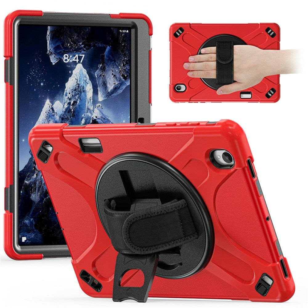 Samsung Galaxy Tab S12+ (Plus) EIDERWOOD Hybrid Hantverkare Skal m. Stöd - Röd