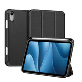 iPad Mini (2026) 8. Gen. DUX DUCIS DOMO Tri-Fold Konstläder Fodral - Svart