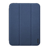 iPad Mini (2026) 8. Gen. DUX DUCIS DOMO Tri-Fold Konstläder Fodral - Blå