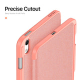iPad Mini (2026) 8. Gen. DUX DUCIS DOMO Tri-Fold Konstläder Fodral - Rosa