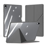 Samsung Galaxy Tab S12+ (Plus) DUX DUCIS Origami Hybrid Konstläder Fodral - Grå