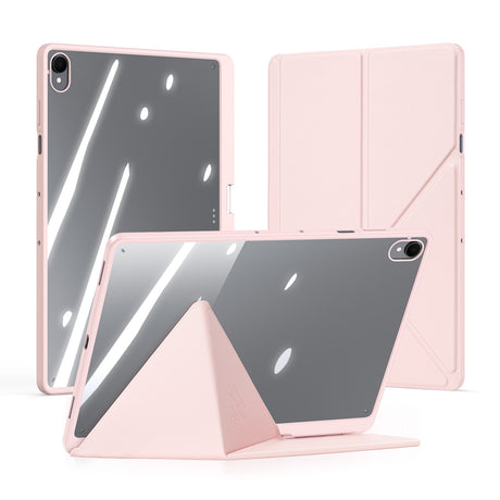 Samsung Galaxy Tab S12+ (Plus) DUX DUCIS Origami Hybrid Konstläder Fodral - Rosa