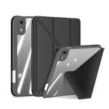 iPad Mini (2026) 8. Gen. DUX DUCIS MAGI Origami Hybrid Fodral m. Stativfunktion - Svart